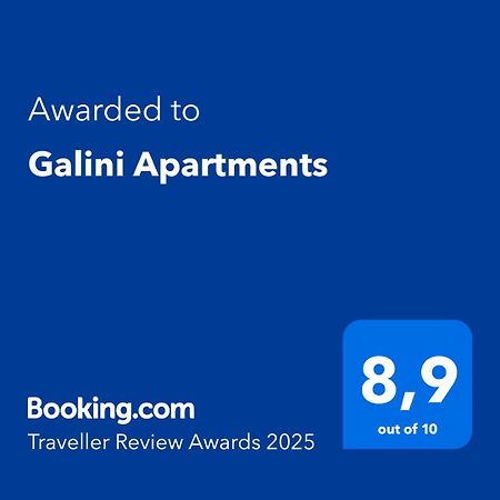 Galini Apartments Achlia Exterior foto